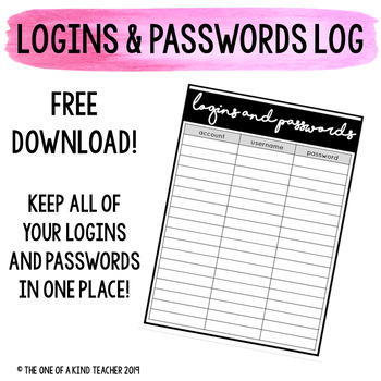 Free password game word list